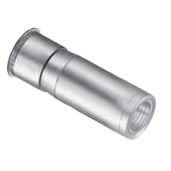 Avk Rivet Nut, #4-40 Thread Size, 0.211 in Flange Dia., .370 in L, Steel BTI-ATS2-440/B